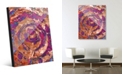 Creative Gallery Dream Catcher's Dream in Magenta Abstract 24" x 36" Acrylic Wall Art Print